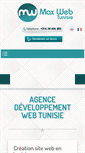 Mobile Screenshot of maxweb-tunisie.com
